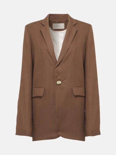 Azores linen blazer