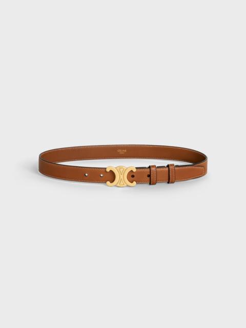 Medium Triomphe Belt in Natural Calfskin