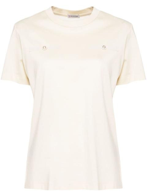 gold-tone buttons T-shirt