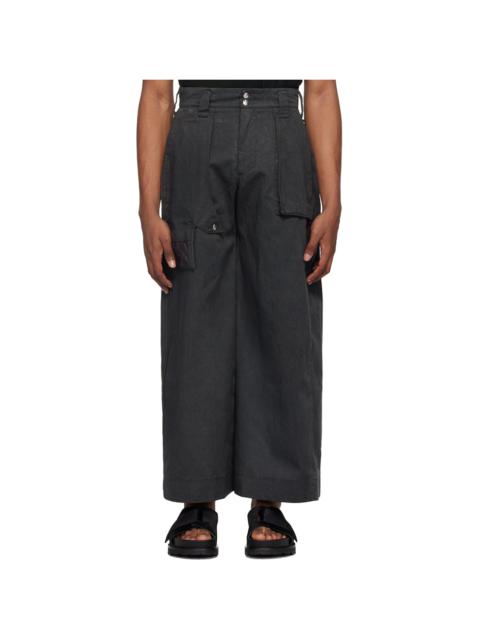 SSENSE Exclusive Gray Cargo Pants