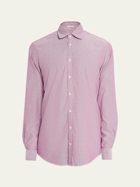Men's Bicolor Oxford Cotton Sport Shirt