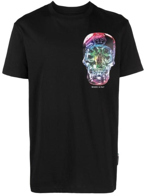 skull-embellished T-shirt