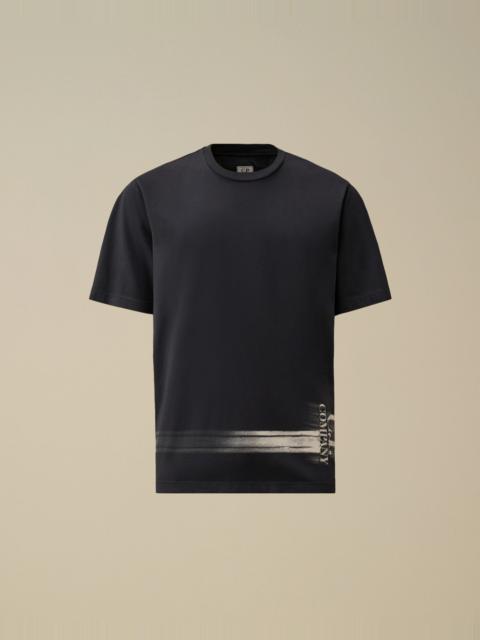 24/1 Jersey Short Sleeve Bottom Logo T-Shirt