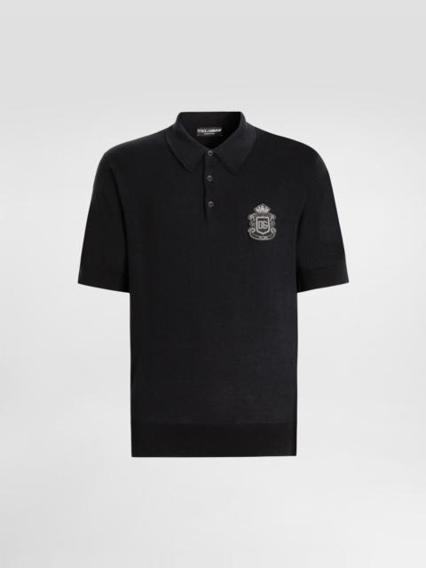 Cotton polo shirt