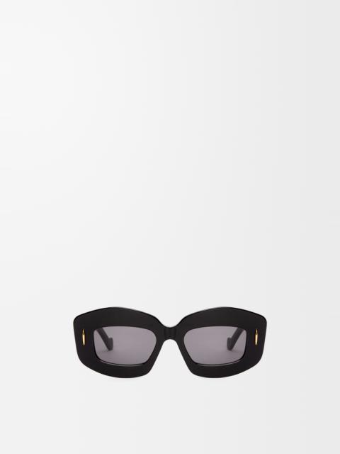 Screen sunglasses in acetate