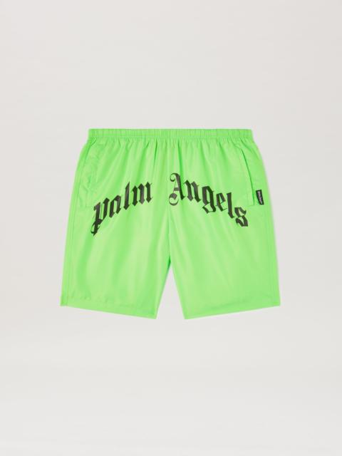 Curved Logo Bold Swim Short