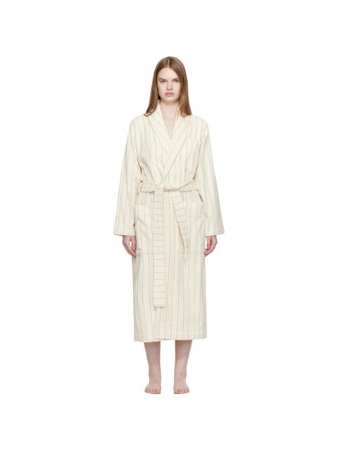 Off White Terry Classic Bathrobe