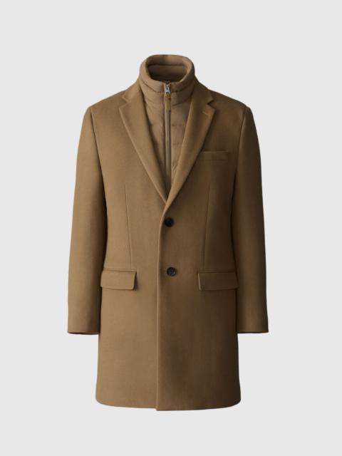 SKAI-SLB 3-in-1 wool coat with removable down liner