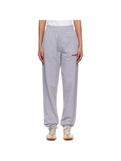 Gray Shadow Cuff Lounge Pants