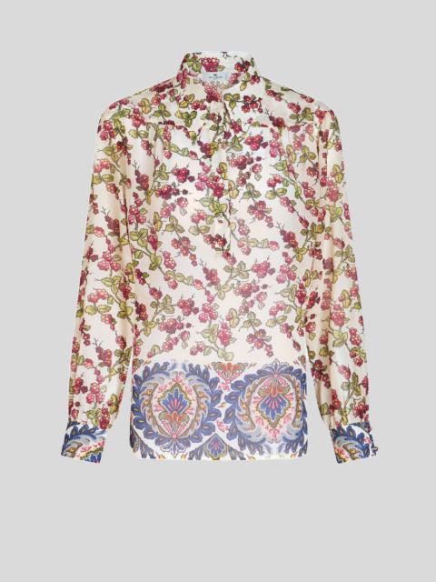 PRINTED GEORGETTE TOP