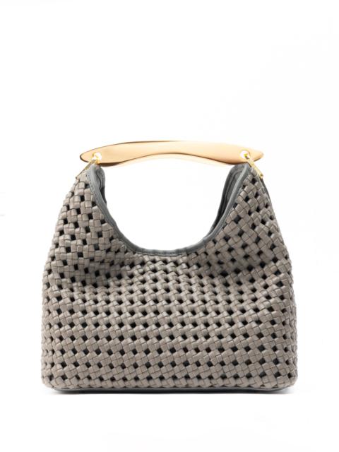 Boomerang Woven Leather Grey