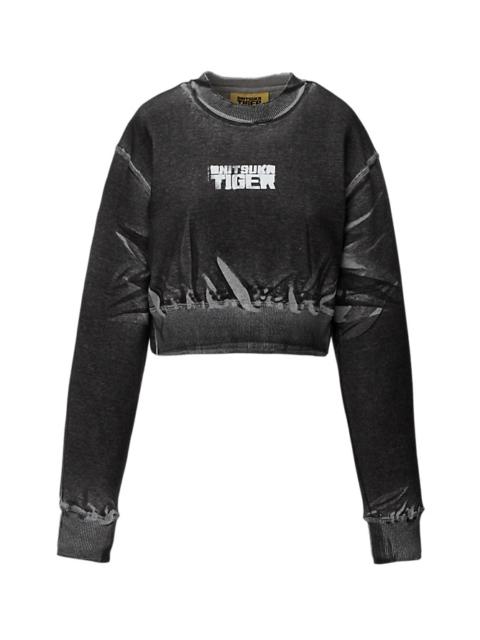 WOMEN'S PRINTED SWEAT TOP