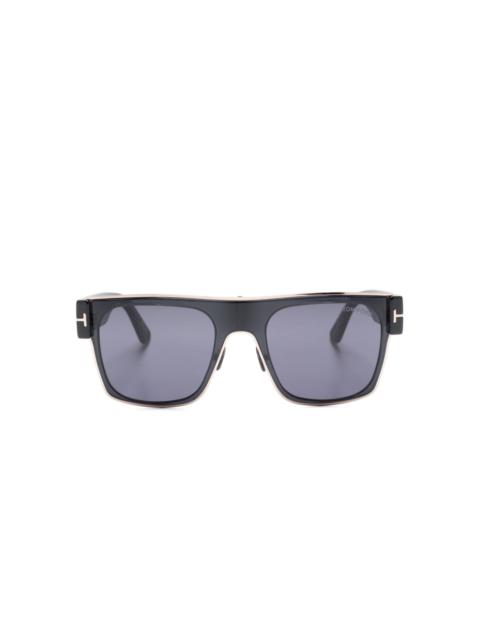 Edwin square-frame sunglasses
