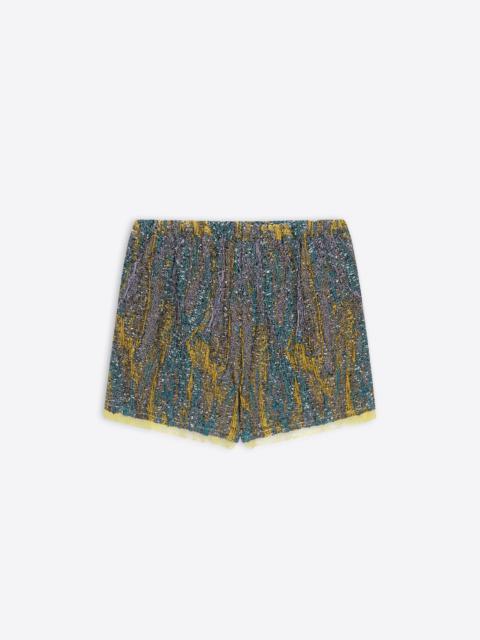 JACQUARD MINI SHORTS