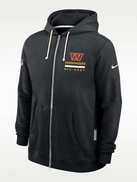 Washington Commanders Utility Player Sideline Men's Nike Dri-FIT NFL Full-Zip Hoodie