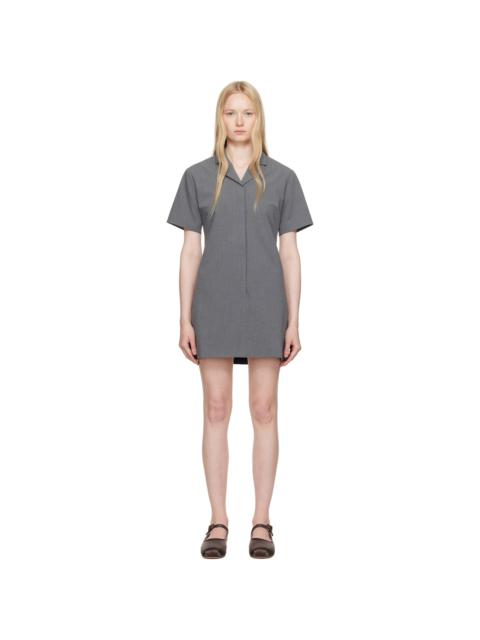 Gray Nurse Minidress