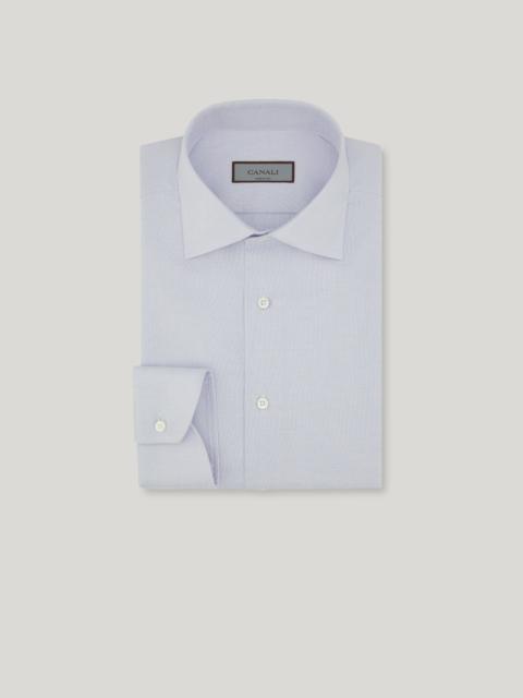 REGULAR FIT SHIRT IN LIGHT BLUE COTTON