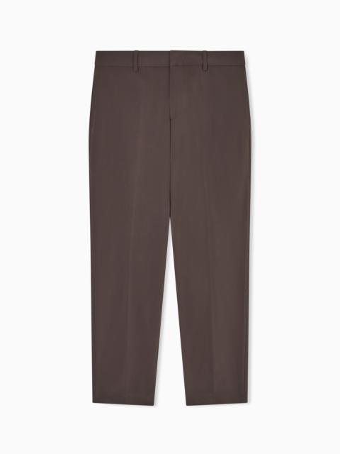 NYLON AND VISCOSE TROUSERS