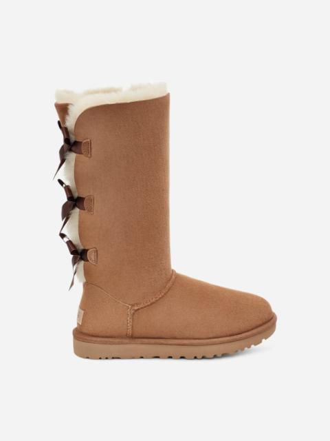 ® Women's Bailey Bow Tall II Boot Sheepskin Classic Boots in Brown/