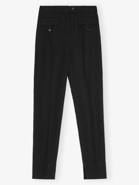 BLACK SUITING PANTS