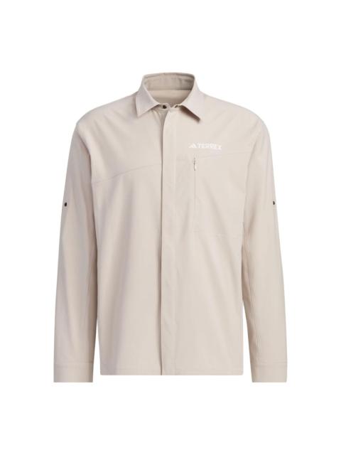 adidas Terrex Long Sleeve Shirt 'Beige' IL8943