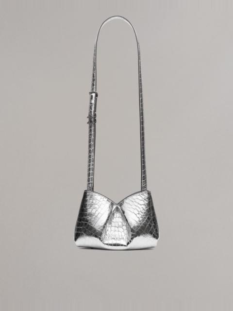 Bloom Small Embossed Leather Crossbody Bag