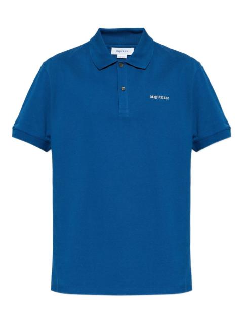 embroidered polo shirt