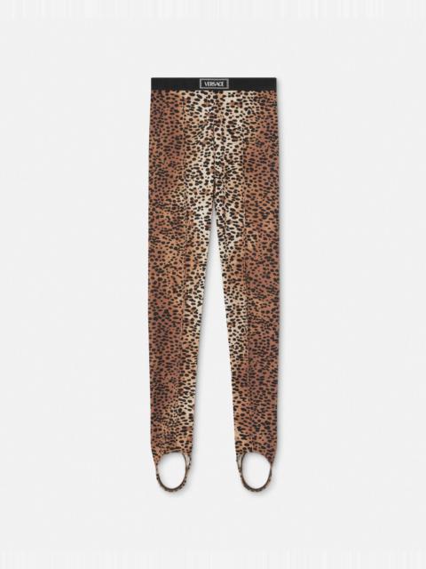 Leopard Stirrup Leggings