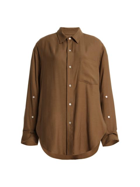 Kayla Cotton Shirt brown