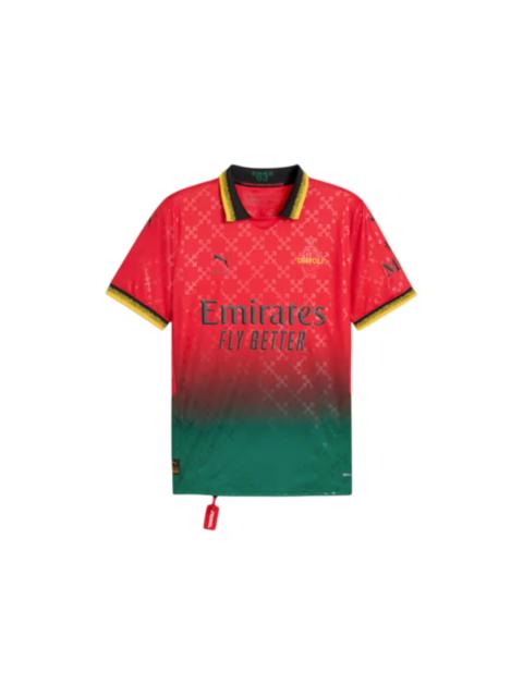 OFF-WHITE x Puma AC Milan Replica Jersey Red