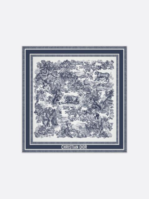 Toile de Jouy Sauvage 90 Square Scarf