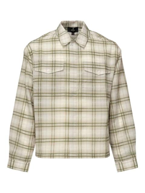 checked pocket shirt
