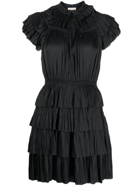 Vesna ruffled mini dress