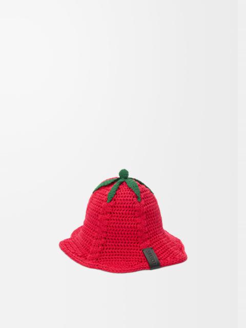 LOEWE 花柄 コットンハット K820HB1X36_2123_1W.jpg