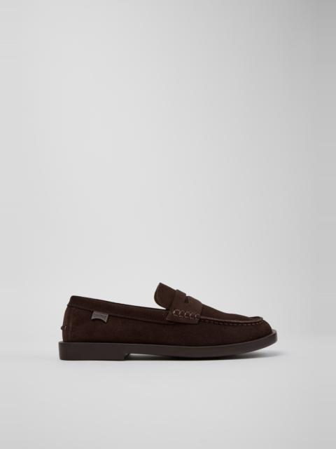Brown Suede Shoes for Men.