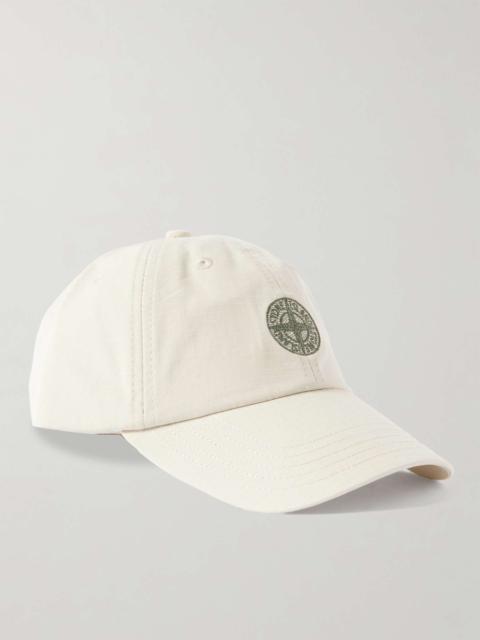 Embroidered Cotton-Canvas Baseball Cap