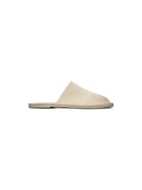 Beige Filo Slippers