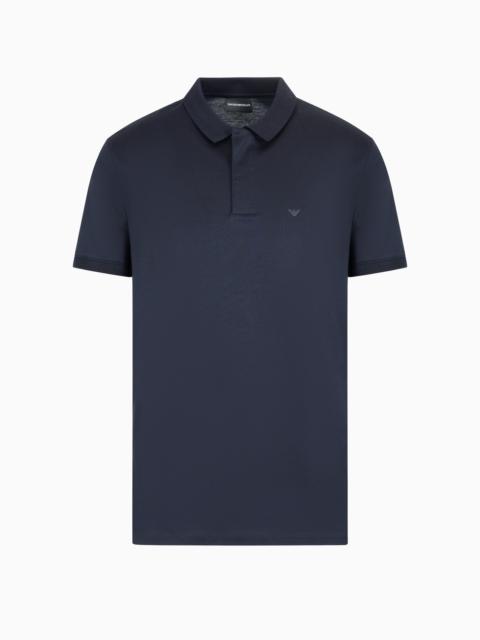 Travel Essentials Lyocell-blend jersey polo shirt