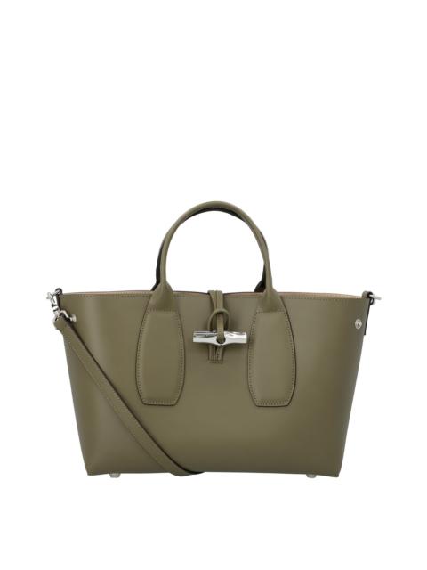 Longchamp Le Roseau Leather Handbag