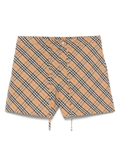 Vintage Check shorts
