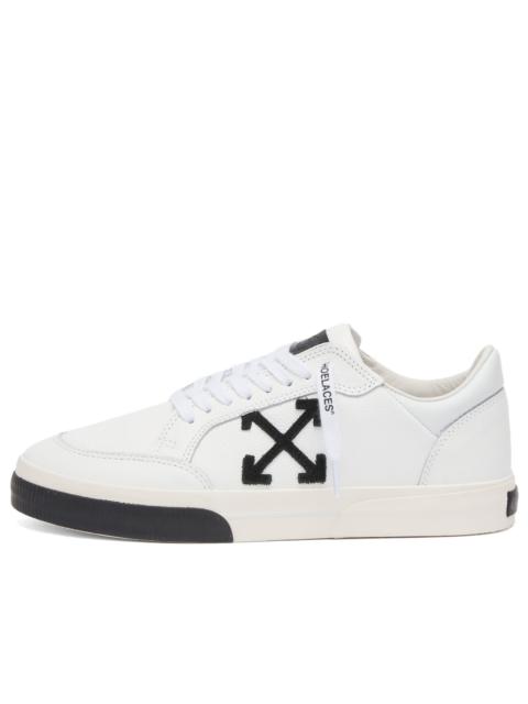 Off-White New Low Vulcanized Leather Sneaker