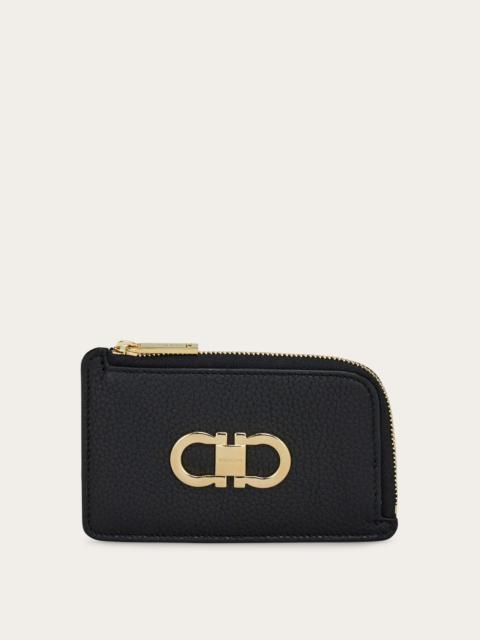 Credit card holder with coin purse