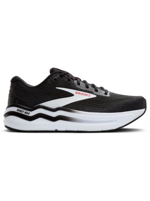 Brooks Ghost Max 2 Black White Fiery Red