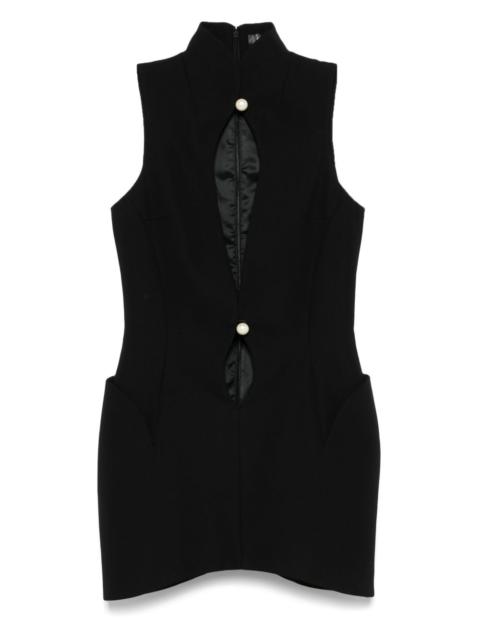 cut-out mini dress