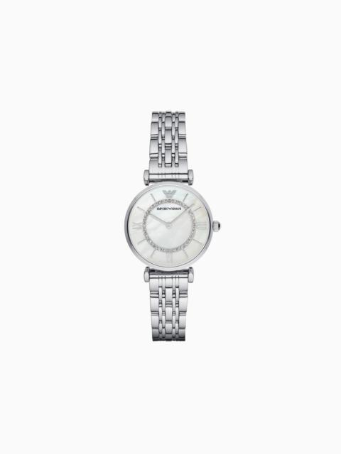 WOMEN'S TWO-HAND STAINLESS STEEL WATCH