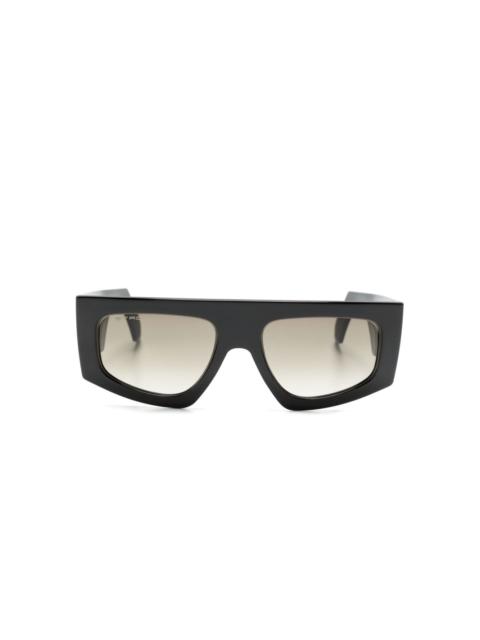 Pegaso rectangle-frame sunglasses