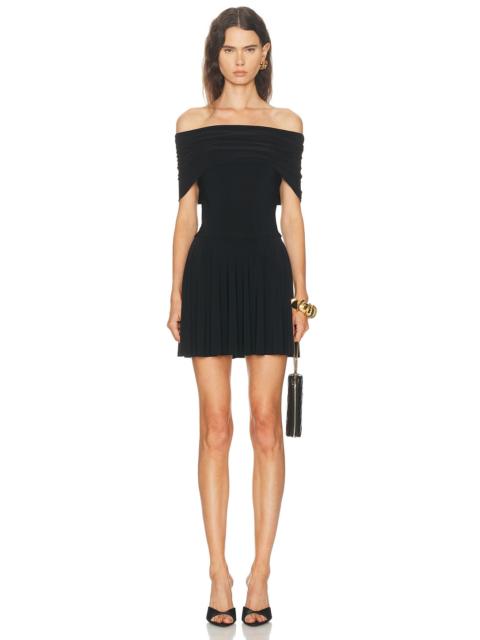 Sleeveless Cowl Neck Hooded Flared Pickleball Dress