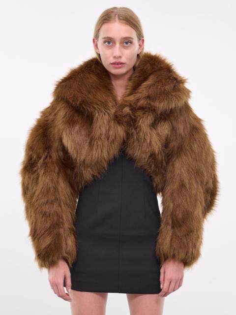Vicinity Cropped Fur Jacket