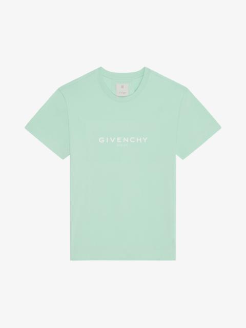 GIVENCHY REVERSE SLIM T-SHIRT IN COTTON
