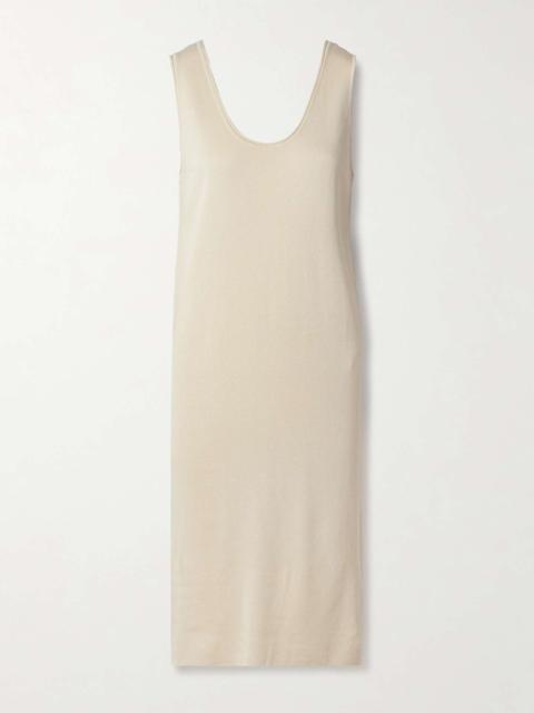 Garfield silk midi dress